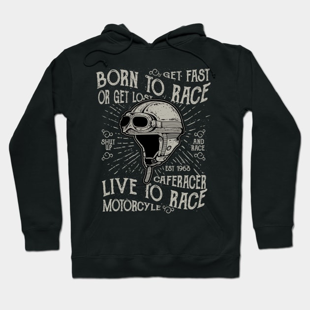 Born to Race Tazzum Hoodie by Tazzum